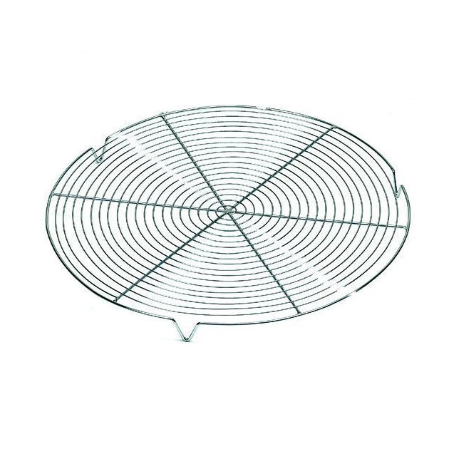 MATFER Grille Ronde Avec Pieds Chromée Ø 36 Cm