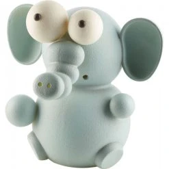 Kit Moules Chocolat Eléphant En PVC 20 X 17 X 20,5 Cm (x5) Silikomart