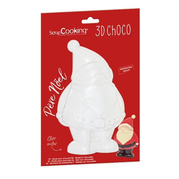 Moule 3D Chocolat Père Noël Scrapcooking