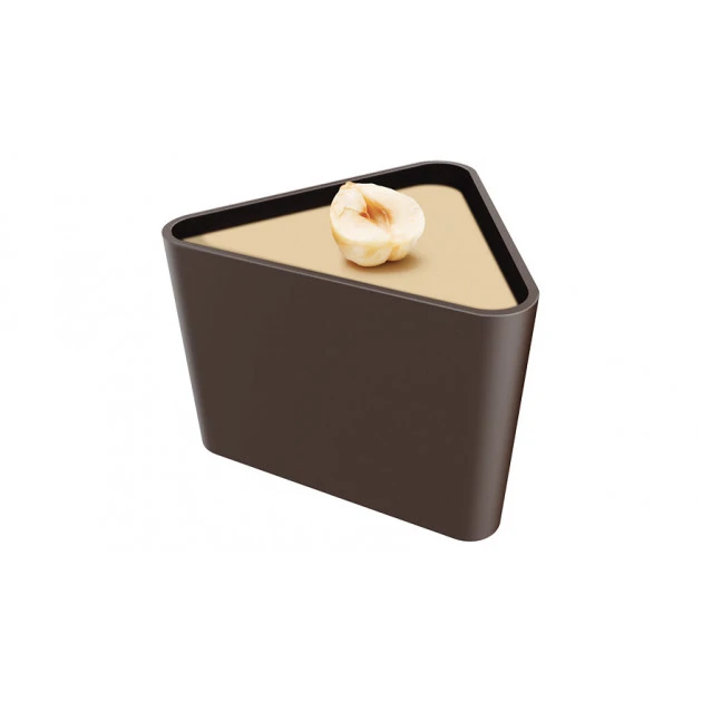 Moule à Chocolat Coupelle Triangulaire 35 Mm (x18) Pop Chocolat – Image 2