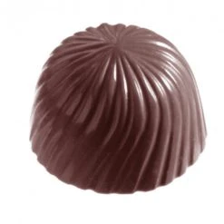 Moule Bonbon Chocolat Rond Strié (x24) Chocolate World