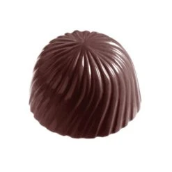 Moule Bonbon Chocolat Rond Strié (x32) Empreintes Chocolate World