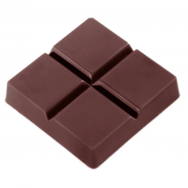 Moule Chocolat 4 Carrés (x18) Chocolate World 3 Moule Chocolat 4 Carrés (x18) Chocolate World