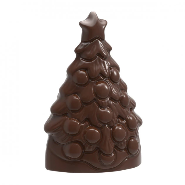 Moule Chocolat Arbre De NoĂ«l 9 X 5,9 Cm (x4) Chocolate World â Image 2