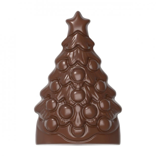 Moule Chocolat Arbre De Noël 9 X 5,9 Cm (x4) Chocolate World