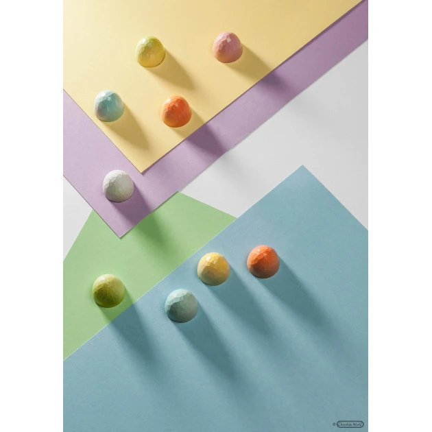 Moule Chocolat Balle à Facettes 2,6 Cm (x24) Chocolate World 4 Moule Chocolat Balle à Facettes 2,6 Cm (x24) Chocolate World – Image 2