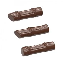 Moule Chocolat Bambou 5,2 X 1,55 Cm X H 0,7 Cm (x20) Chocolate World
