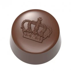 Moule Chocolat Bonbon Couronne Ø3 Cm (x21) Chocolate World