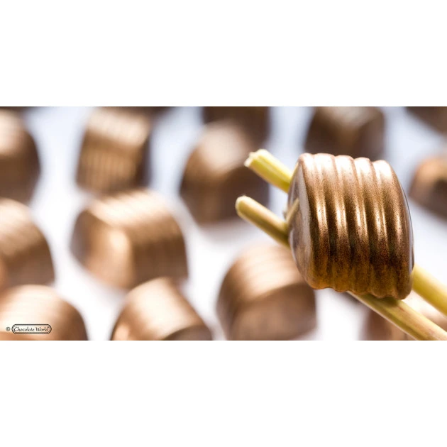 Moule Chocolat Bonbon Strié (x24) Chocolate World – Image 2