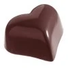 Moule Chocolat Cœur Rond 3,6 X 3 Cm (x28) Chocolate World