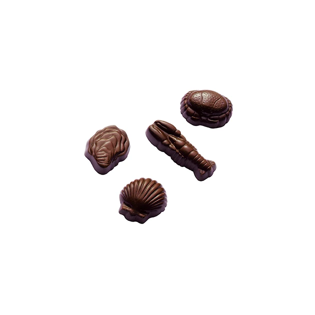 Moule Chocolat Coquillages Et Crustacés (x24) Barry
