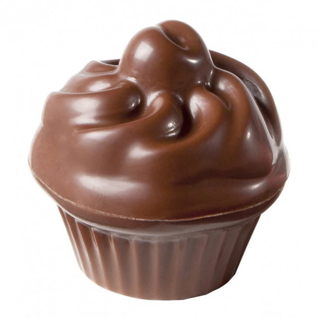 Moule Chocolat Cupcake (x18) Chocolate World 3 Moule Chocolat Cupcake (x18) Chocolate World