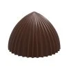 Moule Chocolat Demi Sphère Plissée 46,5 Mm (x10) Chocolate World