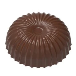 Moule Chocolat Demi Sphère Plissée Evasée 30,5 Mm (x21) Chocolate World