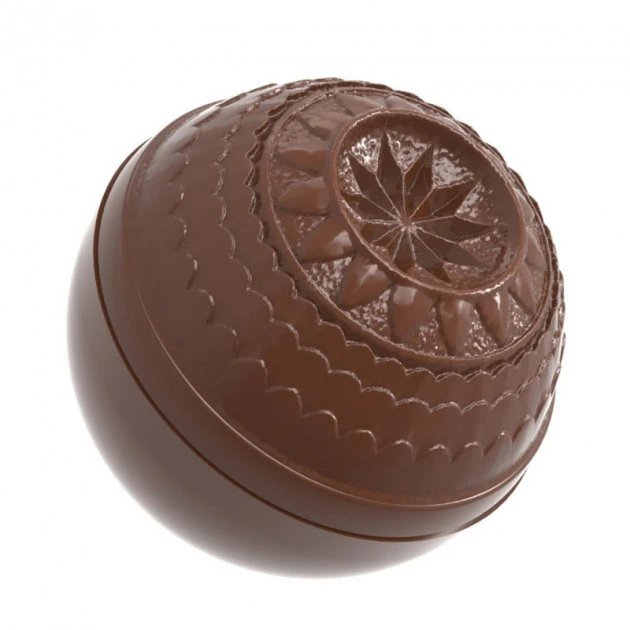 Moule Chocolat Demi-Sphère Rosace Ø 3cm (x24) Chocolate World – Image 3