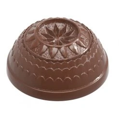 Moule Chocolat Demi-Sphère Rosace Ø 3cm (x24) Chocolate World