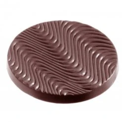 Moule Chocolat Disque Ondulé (x11) Chocolate World