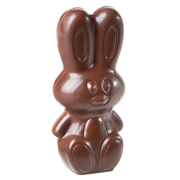 Moule Chocolat Lapin Assis 9,9 Cm (x4) Chocolate World