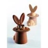 Moule Chocolat Lapin Magique 12 X 10 Cm X H 17 Cm (x2) Pavoni