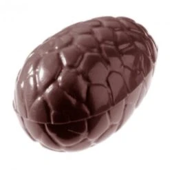 Moule Chocolat Oeuf Craquelé 4.7 Cm (x18) Chocolate World