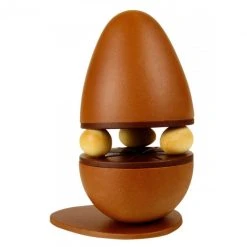 Moule Chocolat Oeuf Deck 13,5 X 10 Cm X H 16,5 Cm (x2) Pavoni