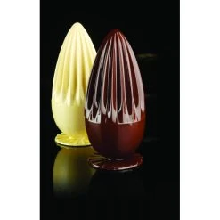 Moule Chocolat Oeuf Diamant Ø 12 X H 25 Cm (x2) Pavoni