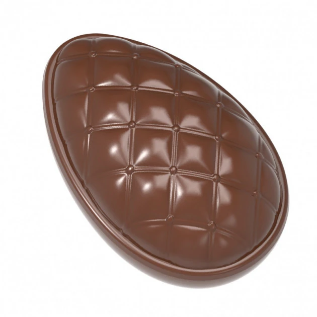 Moule Chocolat Oeuf Matelassé 86.5 Mm (x6) Chocolate World