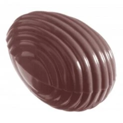 Moule Chocolat Oeuf Rayé 3.2 Cm (x32) Chocolate World