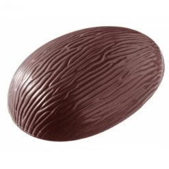 Moule Chocolat Oeuf Rayé 87 Mm (x6) Chocolate World