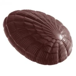 Moule Chocolat Oeuf Strié 11,8 Cm (x3) Chocolate World