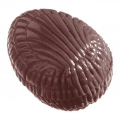 Moule Chocolat Oeuf Strié 3.3 Cm (x32) Chocolate World