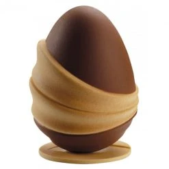 Moule Chocolat Oeuf Wrap Ø 15 X H 20 Cm (x2) Pavoni