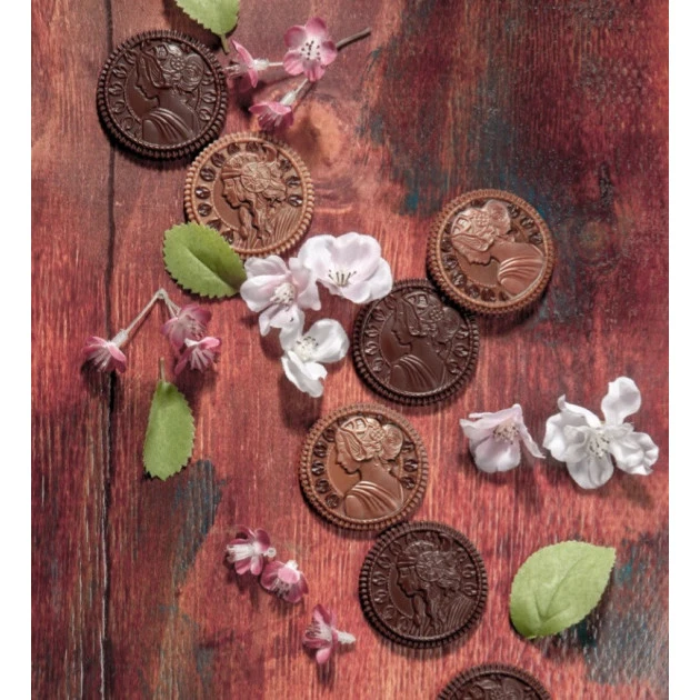 Moule Chocolat Pièce 2 Faces (x10) Chocolate World – Image 2