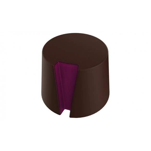 Moule Chocolat Pralines Cylindres Biseautés Ø27 Mm (x28) Pop Chocolat – Image 2