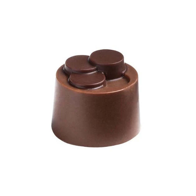 Moule Chocolat Pralines Cylindriques Escalier Ă 25 Mm (x28) Pop Chocolat