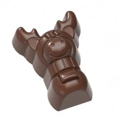 Moule Chocolat Renne Rudolph 3,9 Cm (x18) Chocolate World