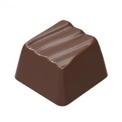 Moule Chocolat Rocher Carré Ondulé (x24) Chocolate World