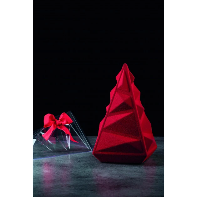 Moule Chocolat Sapin De NoĂ«l Rocky 12,5 X H 19,5 Cm (x2) Pavoni â Image 2