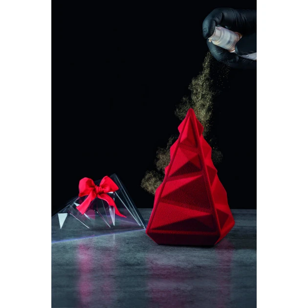 Moule Chocolat Sapin De NoĂ«l Rocky 12,5 X H 19,5 Cm (x2) Pavoni â Image 6