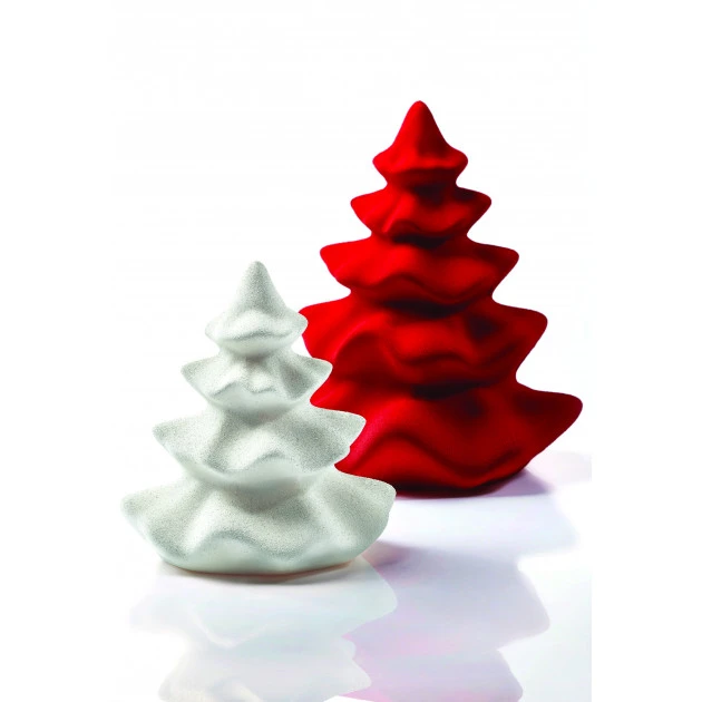 Moule Chocolat Sapin De Noël Tutu Ø 14 X H 15 Cm (x2) Pavoni