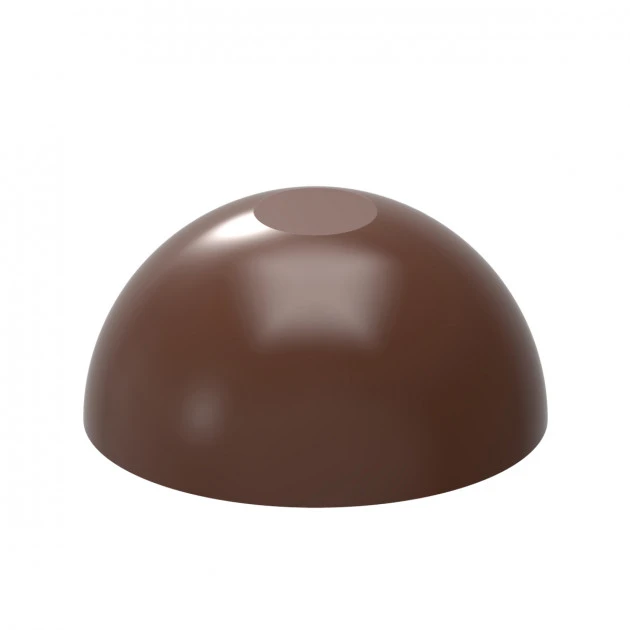 Moule Chocolat SphĂšre Aplatie 3 Cm (x24) Chocolate World