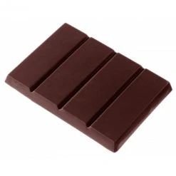 Moule Chocolat Tablette 4 Barres (x3) Chocolate World