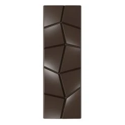POP CHOCOLAT Moule Chocolat Tablette Effet Carré Penché (x6)