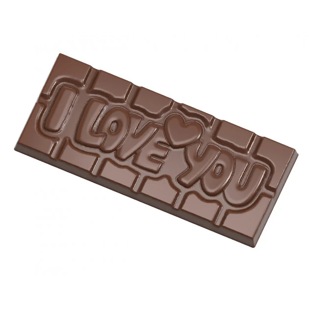 Moule Chocolat Tablette I Love You (x4) Chocolate World â Image 2