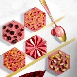 Moule Chocolat Tablette Ruby 103,5 Mm (x2) Chocolate World