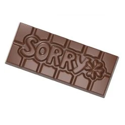 Moule Chocolat Tablette Sorry (x4) Chocolate World -Pavoni shop moule chocolat tablette sorry x4 chocolate world 2