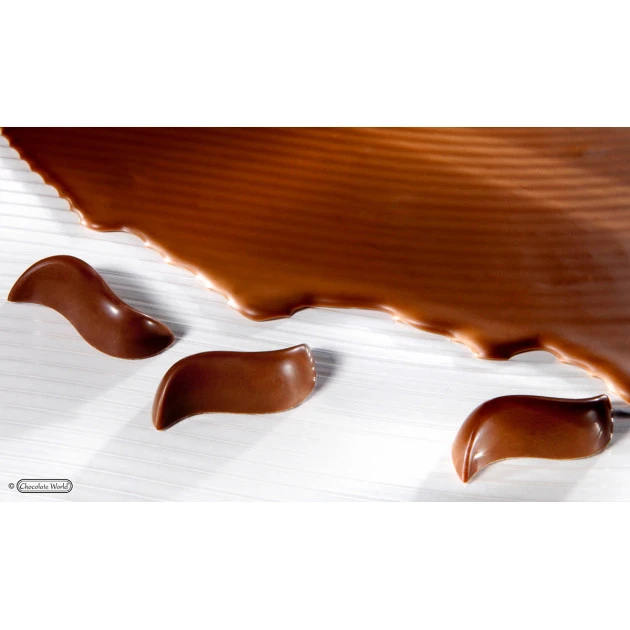 Moule Chocolat Vague 5 X 2,5 Cm (x21) Chocolate World â Image 4
