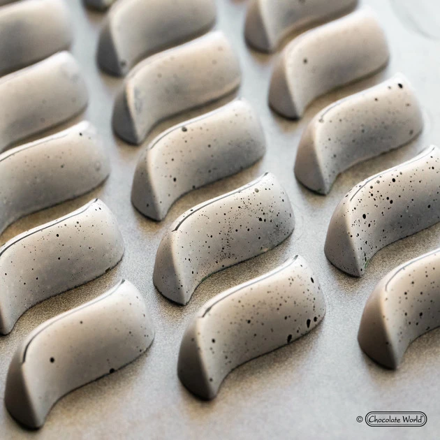 Moule Chocolat Vague 5 X 2,5 Cm (x21) Chocolate World â Image 5