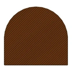 MALLARD FERRIERE Moule Embout De Bûche Strie 78 X 85 Mm Mallard Ferrière