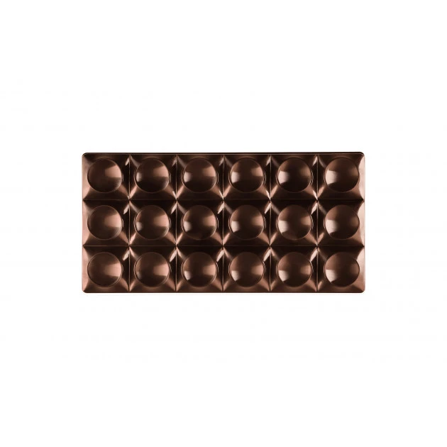 Moule Tablette Chocolat Bricks 15,4 X 7,7 Cm X H 0,9 Cm (x3) Pavoni